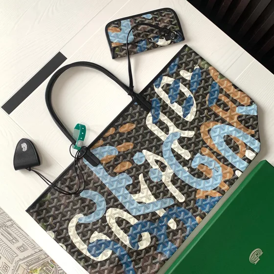 Goyard Saint Louis Multicolor Tote Bag