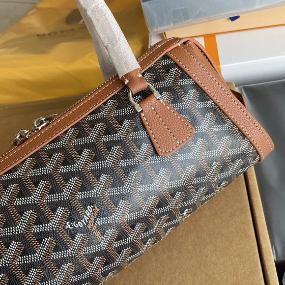 Goyard Saint L ger Backpack Brown Backpack