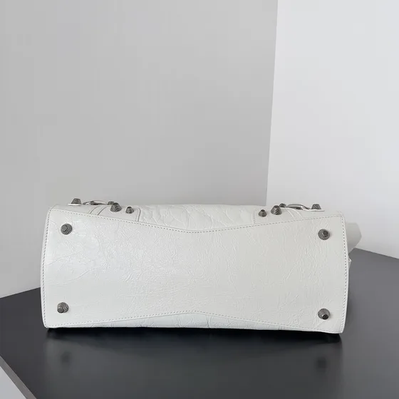 Balenciaga Neo Cagole City Bag Белый Верхняя ручка