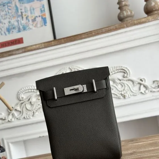 Hermes Kelly Jump Black Crossbody
