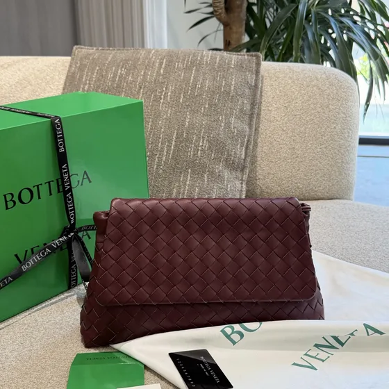 Bottega Veneta Duo Bag Black Grey White Light Green Burgundy Clutch