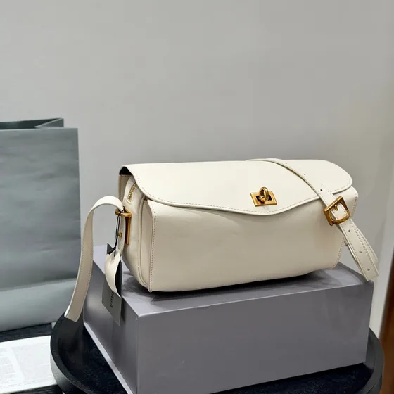 Balenciaga Le 7 Beige Crossbody
