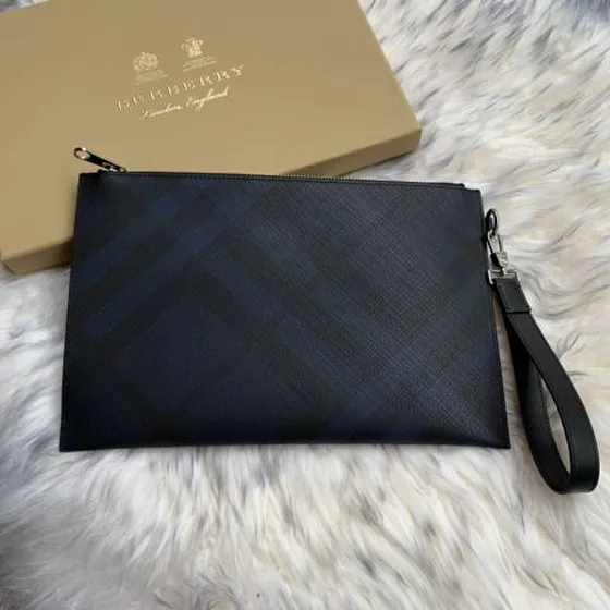 Burberry Black Blue London Check 30x19 5cm everyday