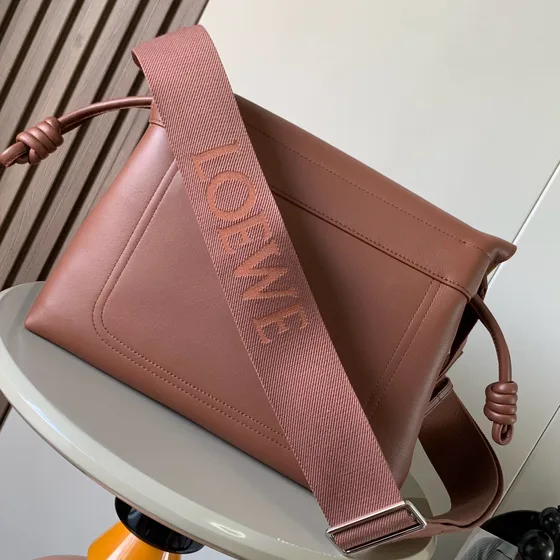 Loewe Flamenco Pochette Marrone Crossbody