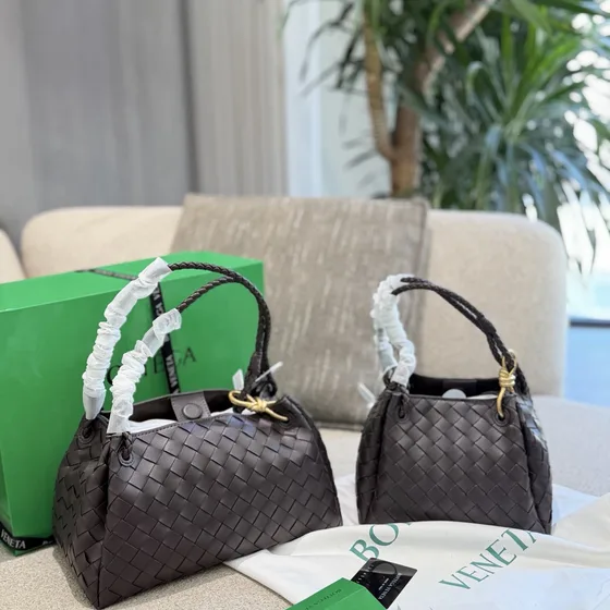 Bottega Veneta Parachute Light Verde Bolsa de ombro