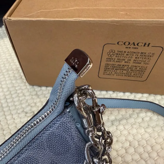 Coach Light Azul Crossbody