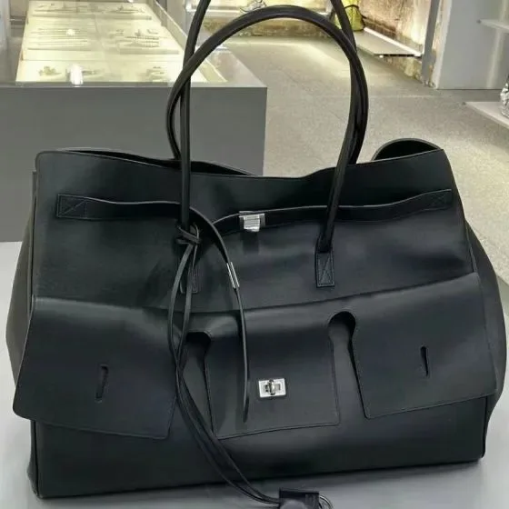 Balenciaga Bel Air Large Carry All Bag Black Tote Bag