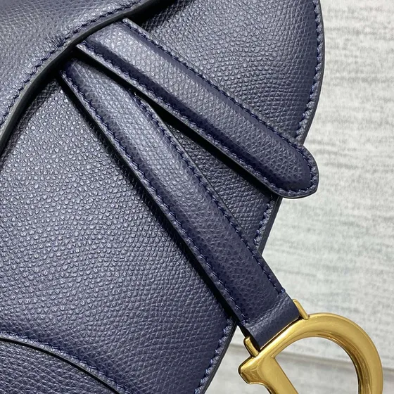 Dior Saddle Bag With Strap Тёмно-синий Синий Сумка на плечо