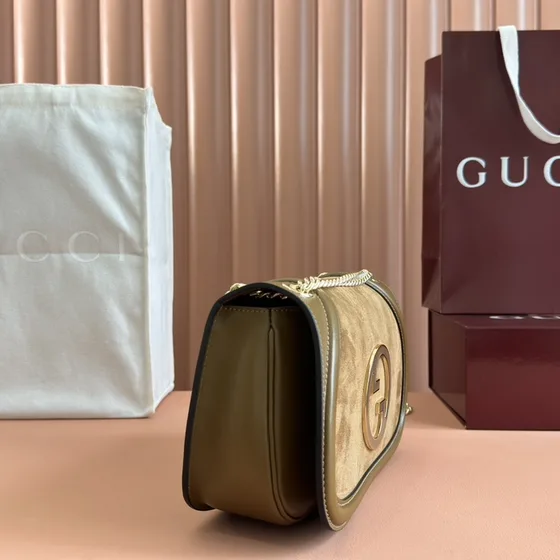 Gucci Blondie Skuldertaske Brun Skuldertaske