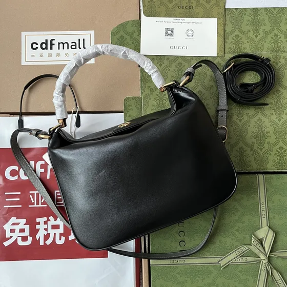 Gucci Gucci Jackie 1961 Hobo Negro Hobo