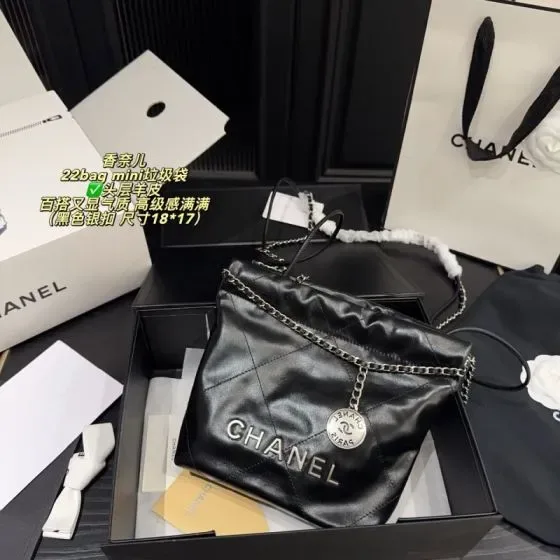 Hermes 22 Bag Mini Black 18 17 Hobo
