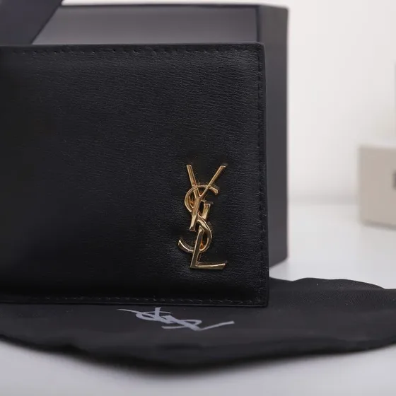 YSL Cassandre East West Wallet Black Wallet