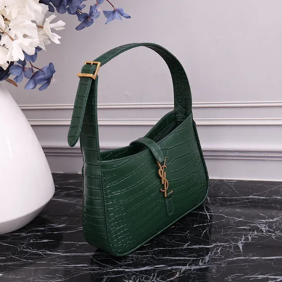YSL Le 5 À 7 Hobo Bag Dark Vert Hobo