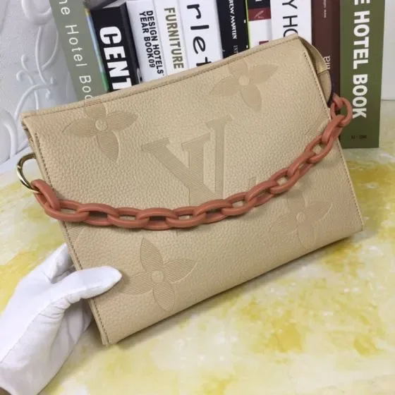Louis Vuitton Toiletry Etui Beige Crossbody