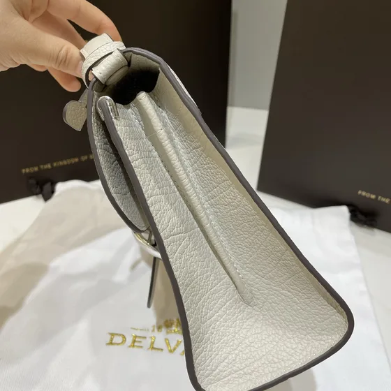 Delvaux Brillant Branco Alça superior