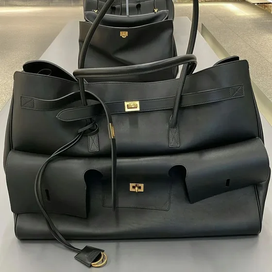 Balenciaga Bel Air Large Carry All Bag Negro Bolso tote