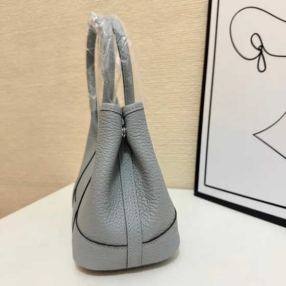 Hermes Garden Party Tpm Light Blue Top Handle