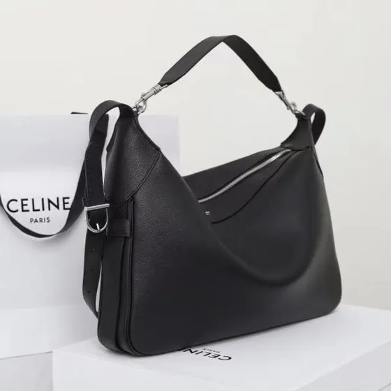 Celine Romy Black Hobo
