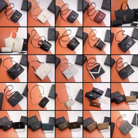 YSL Manhattan Meerkleurig 29cm Crossbody