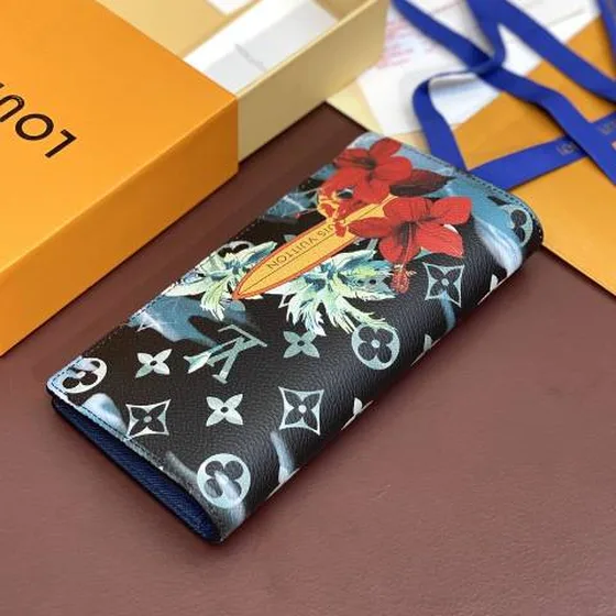 Louis Vuitton M61697 Monogram Eclipse with Meerkleurig print 19x10cm everyday
