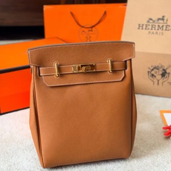 Hermes Kelly 24 24 Backpack Gold Backpack