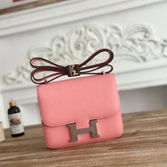 Hermes Constance Rosa Bolso bandolera