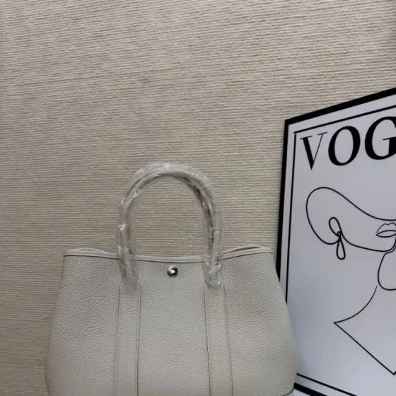 Hermes Small Arco Tote White Tote Bag