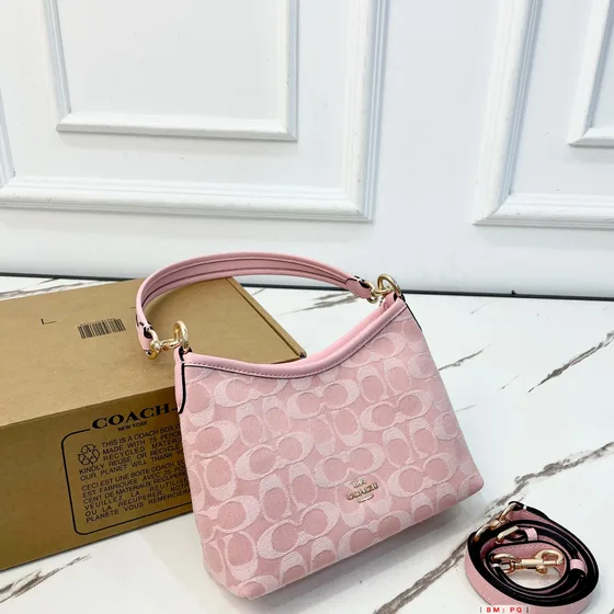 Coach Signature Crossbody/Bolso bandolera Rosa Bolso bandolera