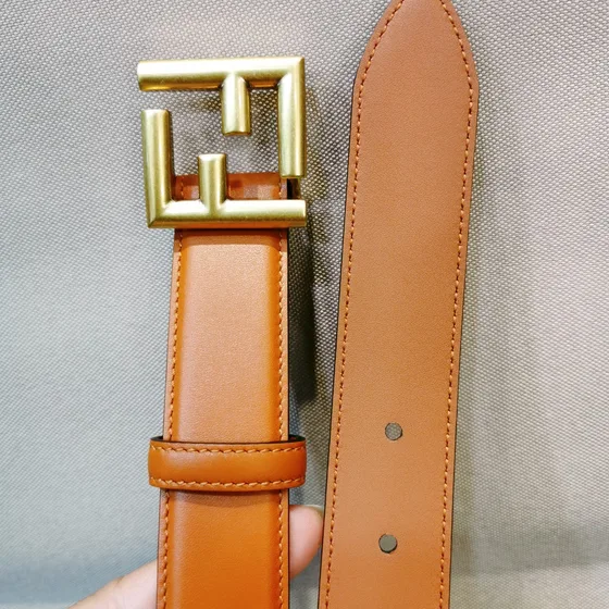 Fendi Ff Belt Cognac Belt Bag