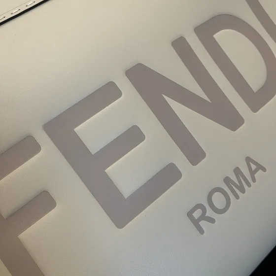 Fendi Sunshine Shopper Tote Light Beige Borsa tote