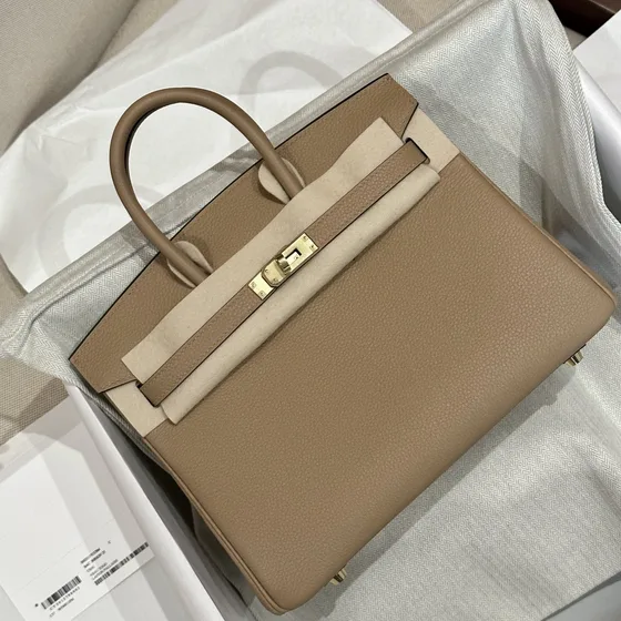 Hermes Birkin 25 Etoupe 25 cm Top Handle