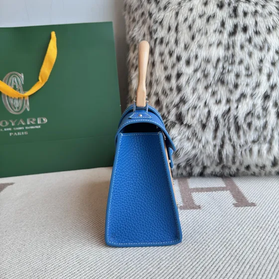 Goyard Saigon Mini أزرق Top Handle