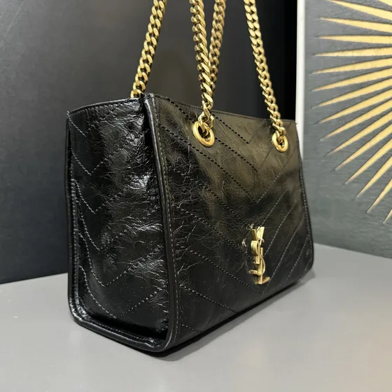 YSL Niki Shopping Tote Black Tote Bag