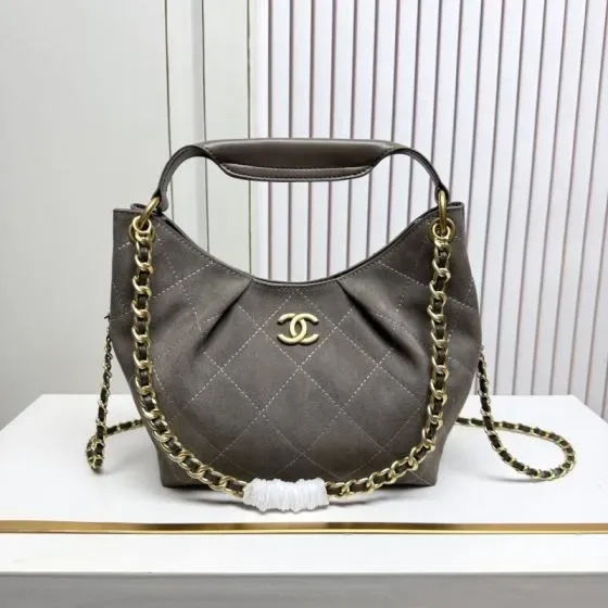Chanel 31 Hobo Bag Dark Gray Hobo