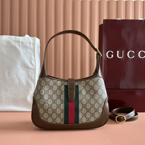 Gucci Jackie 1961 Small Hobo Bag Be/Nâu Hobo