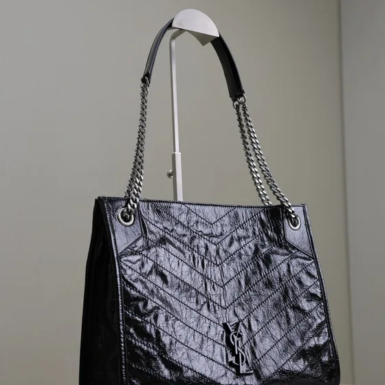 YSL Niki Shopping Tote Negro Bolso tote
