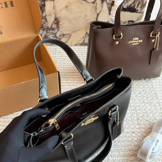Coach Black Tote Bag