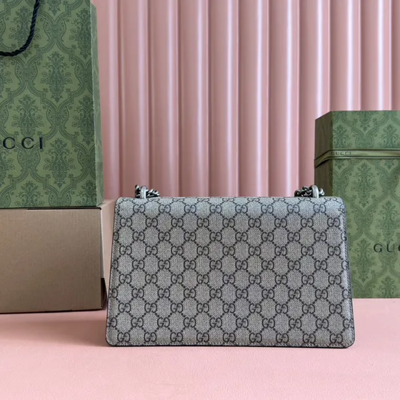 Gucci Dionysus Beige Brown Gg Supreme Shoulder Bag