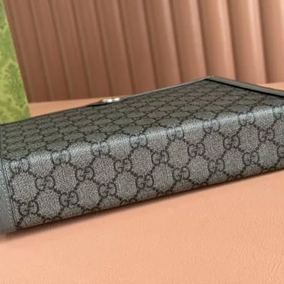 Gucci Ophidia GG Supreme Hitam Kelabu everyday