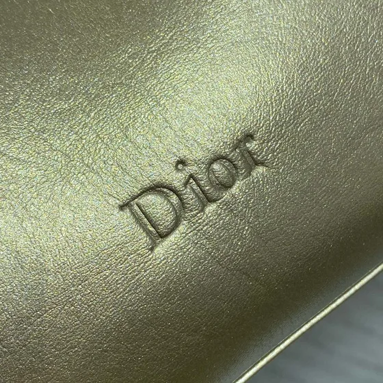 Dior Dior Souffle D'Escrime Chain Bag Goud Schoudertas