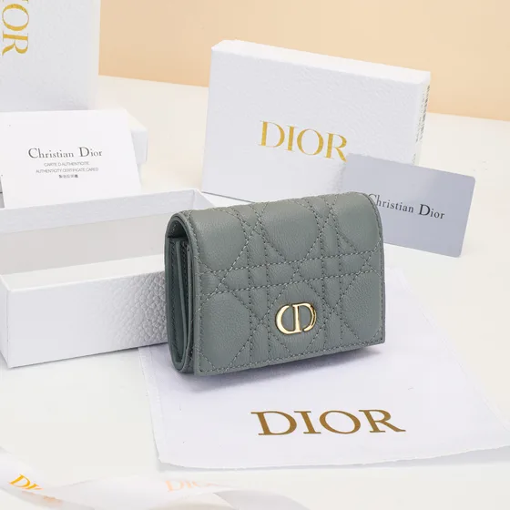 Dior Dior Caro Compact Tegnebog Gray Tegnebog