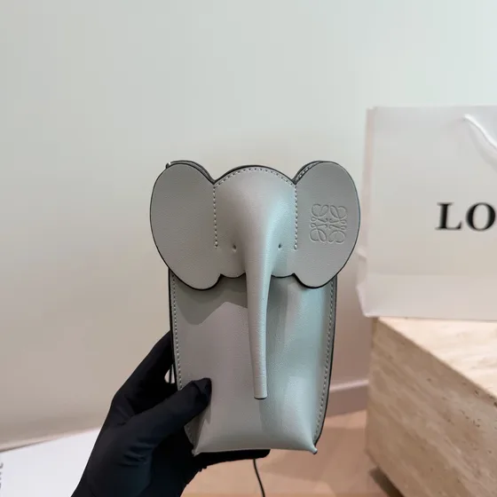 Loewe Elephant Pocket Чёрный Crossbody