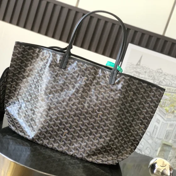 Goyard Saint Louis رمادي Tote Bag