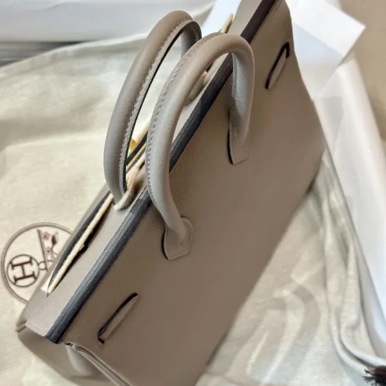 Hermes Birkin Grey Top Handle
