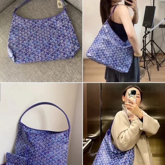 Goyard Saint Louis Зелёный Сумка-шоппер
