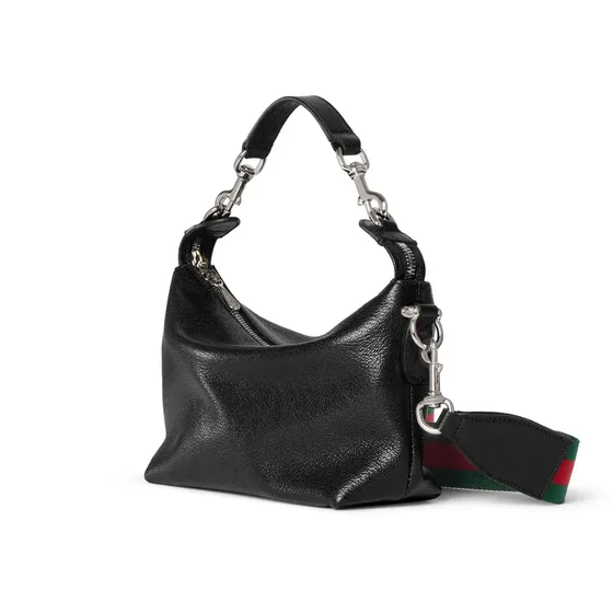 Gucci Gucci Interlocking G Mini Shoulder Bag Hitam Shoulder Bag
