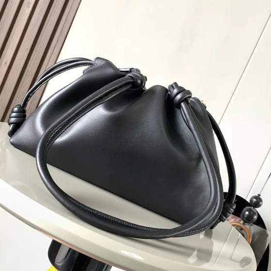 Loewe Flamenco Purse Nero Borsa a spalla
