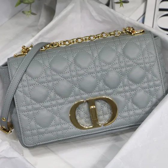 Dior Dior Caro Light Синий Сумка на плечо