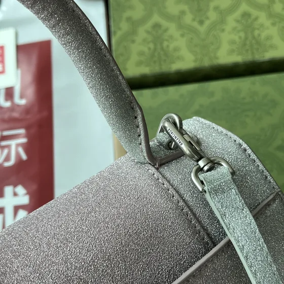 Balenciaga Silber Brieftasche