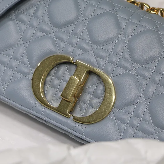 Dior Dior Caro Light Blå Crossbody